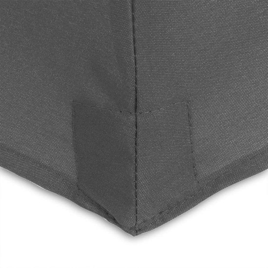 Parasol de balcon - Modèle semi-circulaire - Anthracite