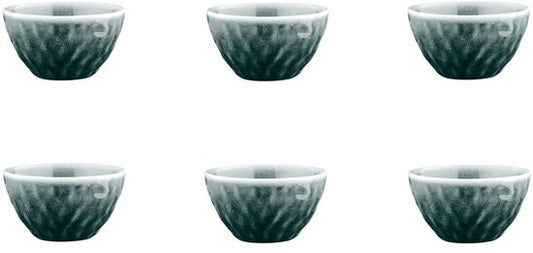 Bol MOON Ø11,5cm - 6 pièces - Pétrole