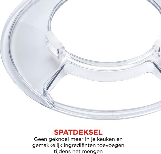 Bourgini Kitchen Chef Plus robot de cuisine - mixeur de cuisine - 5.5L - Noir