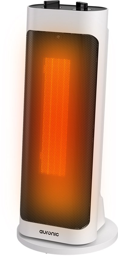 Auronic Fan Heater Pro - Chauffage céramique - Chauffage 2000W - Blanc