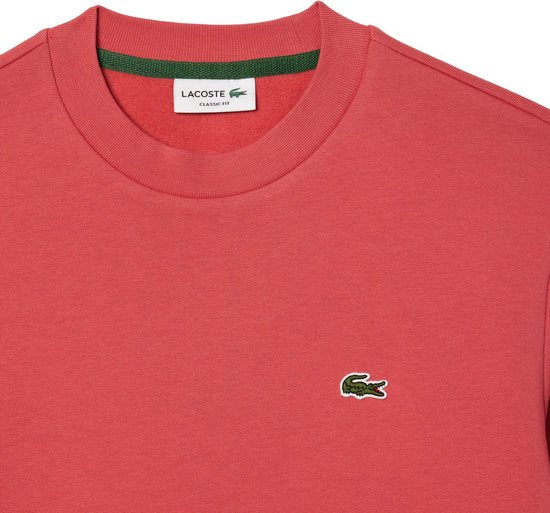 Pull Lacoste Rouge - Taille S - Hommes - Pulls