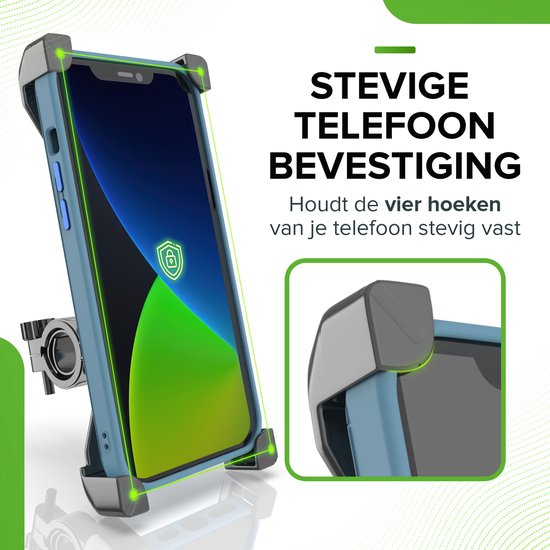 iSetchi Support de téléphone - Vélo et scooter - Anti-chocs