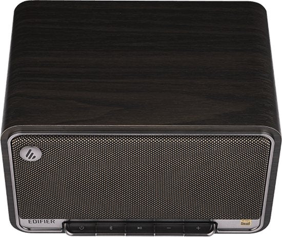 Edifier D32 - Enceinte stéréo HiRes Airplay/Bluetooth - Noyer noir
