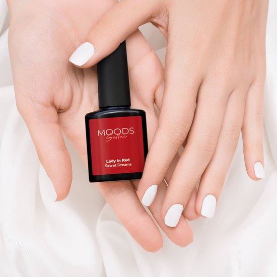 Moods Gellac BIAB - Builder in a Bottle - BIAB Nail Builder Gel - Secret Dreams - HEMA & TPO Free