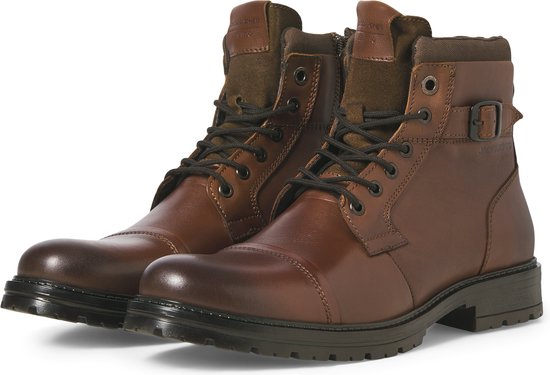 Jack & Jones Dexter Leather Boots Men - Size 42