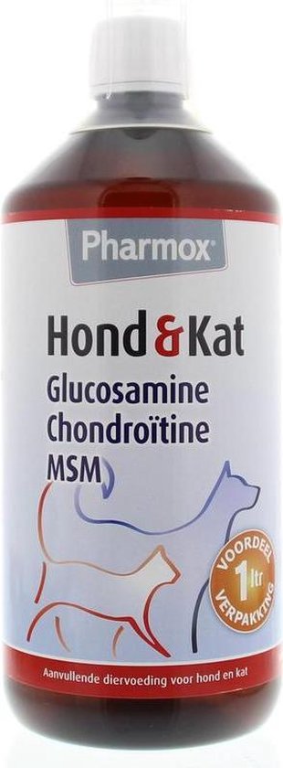 Pharmox Dog & Cat Glucosamine 1000 ml - Important élément de construction pour les chiens et les chats