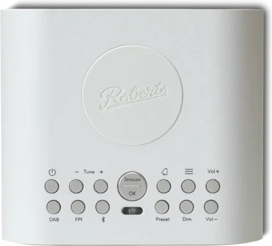 Roberts Radio Ortus DAB Charge Clock Analogue & digital White