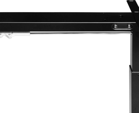 Bureau réglable électriquement - 120 x 60 cm - Noir