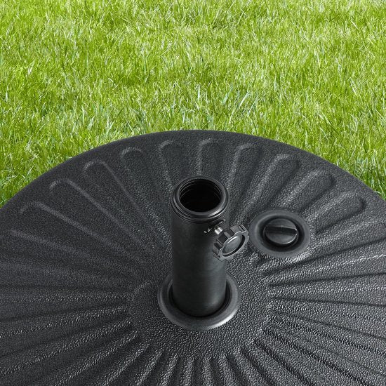 Base de parasol Casaria Anthracite, 57 x 14,5 cm