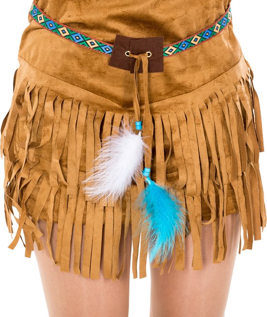 Dressforfun costume femme indienne sexy Cheyenne S - déguisement costume halloween déguisement fête déguisement carnaval déguisement fête déguisement carnaval - 300549