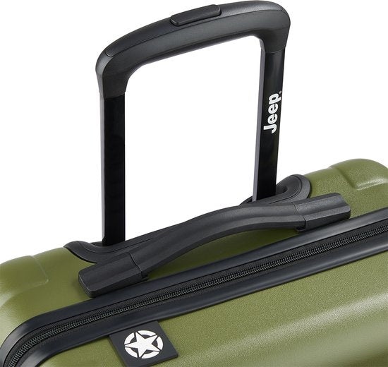 Jeep Hand Luggage Suitcase Slim 55 cm Avocado
