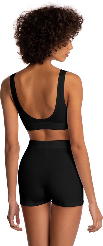 Wolford - BIKE SHORT - Beauty Cotton - Noir