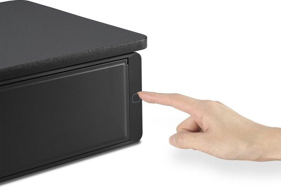 Kensington UVStand™ Support pour moniteur avec compartiment de stérilisation UVC/tiroir de rangement - Noir