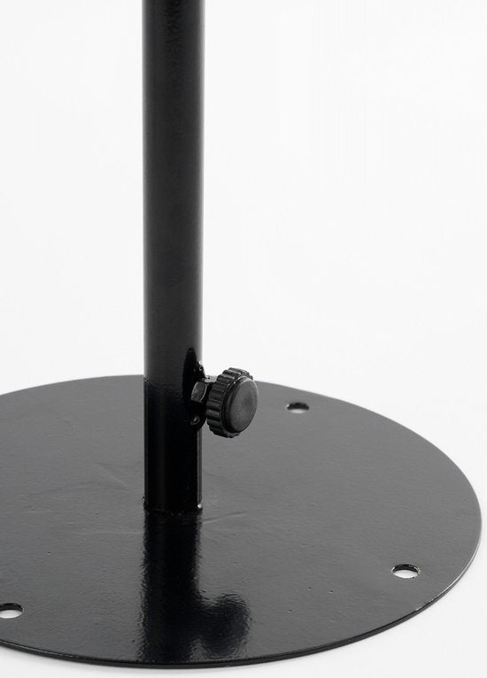 Luca Lighting Arbre à lumière extérieur - H210 x Ø100 cm - Métal - Noir