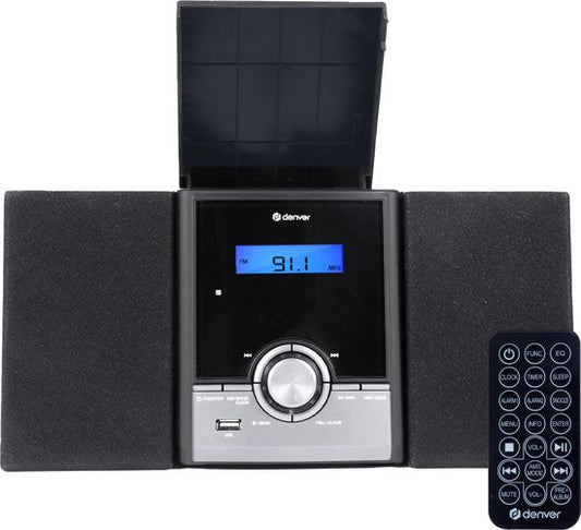 Radio Lecteur CD - Denver - Bluetooth - 60 présélections - DAB /FM / AUX - MDA285