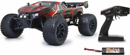Jamara Rc Brecter Truggy Bl Monster Truck Led 1:10 Lipo Black