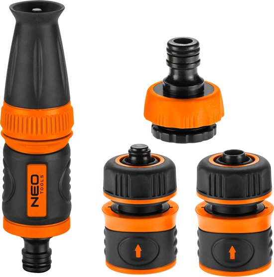 Ensemble de chariots à tuyaux NEO (PRO) Comprend le tuyau 30M1 et les raccords de tuyau