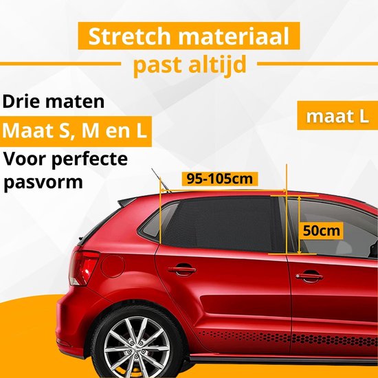 Urban State - Pare-soleil voiture bébé - Urban State Sunshade Pro - Taille L - Pare-soleil pour vitre latérale - Protection UV enfant - Universel