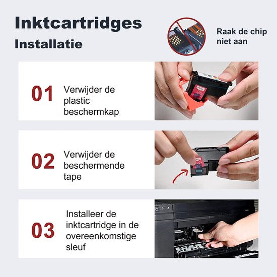 G&G 304 XL Cartouche d'encre pour HP 304XL - couleur - haute capacité