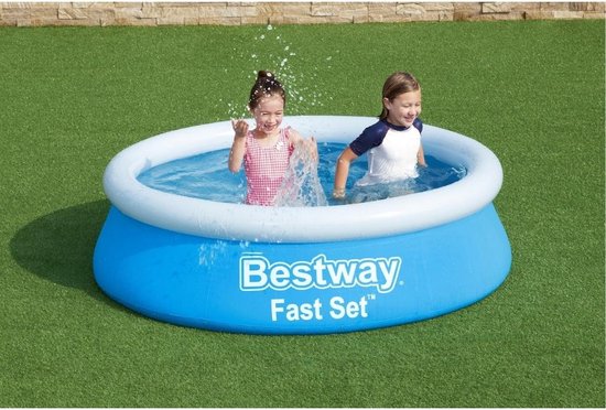 Bestway Kids' Pool - Ø 183 cm - Modèle 57392 - Bordure gonflable