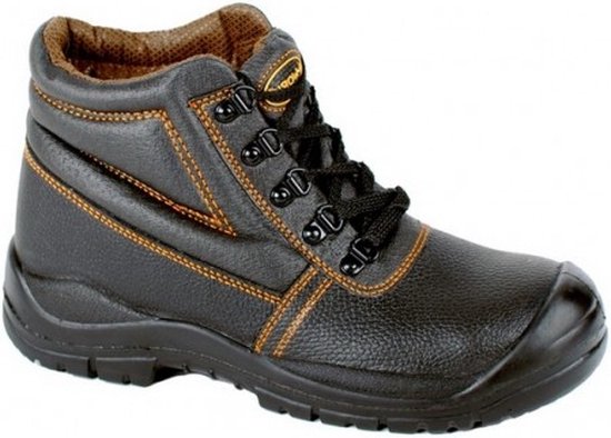 4WORK 4W12 Noir Chaussures de travail hautes S3