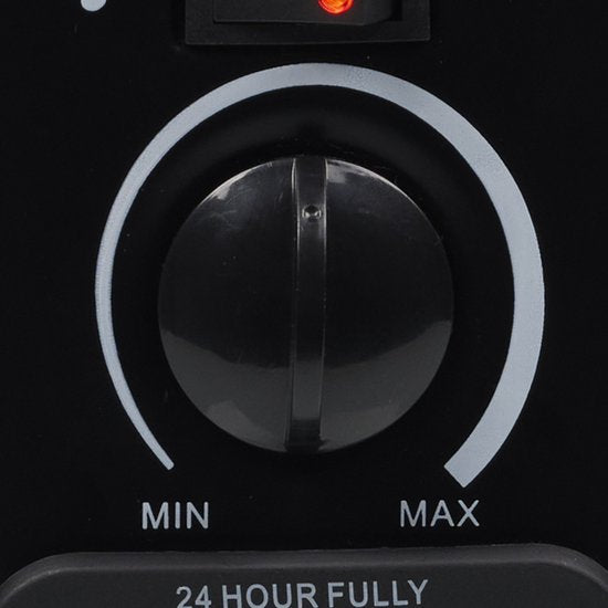 Tristar KA-5104 Convecteur de chauffage - 3 niveaux de chaleur - Avec minuterie - 750/1250/2000 W - Thermostat réglable - Fonction Turbo - Chauffage silencieux - Noir