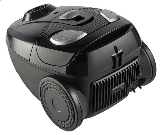 Tomado TVC2002B - Aspirateur avec sac - 2 litres - Filtre HEPA 12 - Léger - Noir