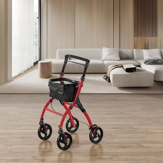 Rollator Aluminium Active - Rouge