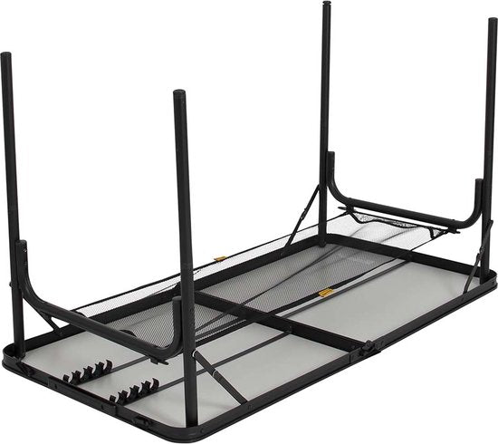 Bo-Camp - Industriel - Table - Northgate - Modèle valise - 120x60 cm