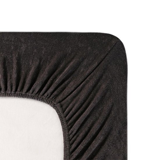 Cinderella Drap-housse à une pièce - éponge - jusqu'à 15 cm - 160x200/210 - Anthracite