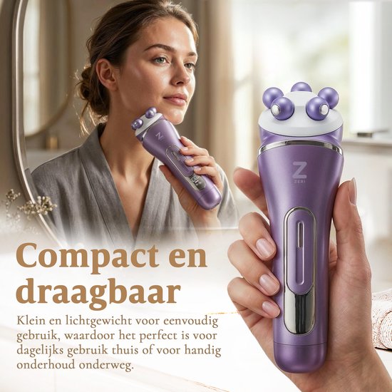 Rasoir pour femmes - rasoir 7 en 1 - épilateur - masseur facial - éliminateur de callosités - étanche - ligne de bikini - Zeri