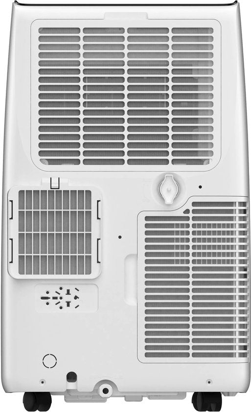 Climatiseur mobile Inventum AC126WH - Climatisation 12 000 BTU - 4-en-1 - Refroidissement, chauffage, ventilateur, déshumidificateur - Jusqu'à 105 m³ - Kit d'étanchéité - Blanc