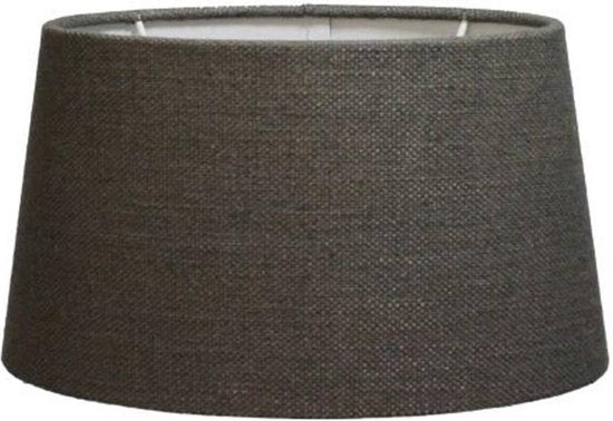 Abat-jour LIVIGNO - Light & Living - 35x30x18cm - Gris foncé