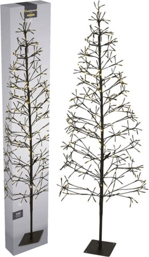 Sapin de Noël Ambiance avec 160 Led 120 Cm