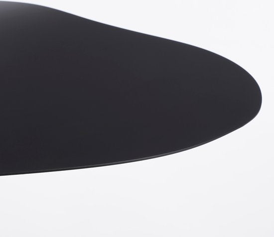 Table d'appoint Mica Decorations - Lot de 2 - L55 x L41 x H40 cm - Métal - Noir