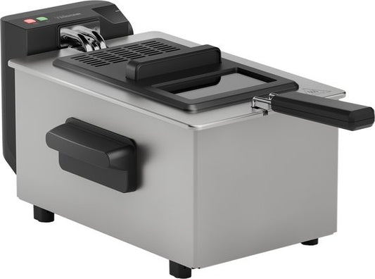 Tristar Friteuse 3 litres - FR-9327 - Friteuse 2000W - Hublot - acier inoxydable