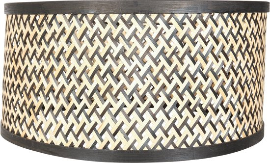 Abat-jour Steinhauer Abat-jour - noir - bois - 40 cm - raccord E27 - K1068BS