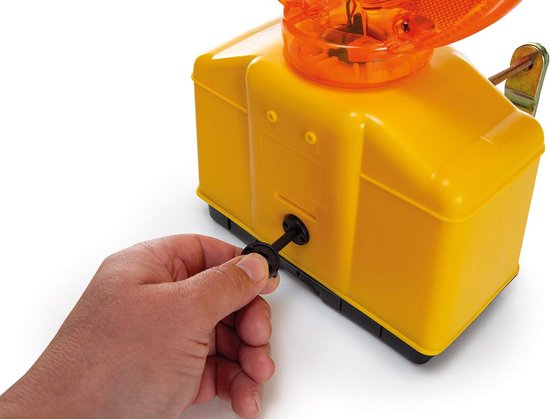 Lampe de travail à LED Perel Orange, pour une grande visibilité sur le site ou dans les zones dangereuses