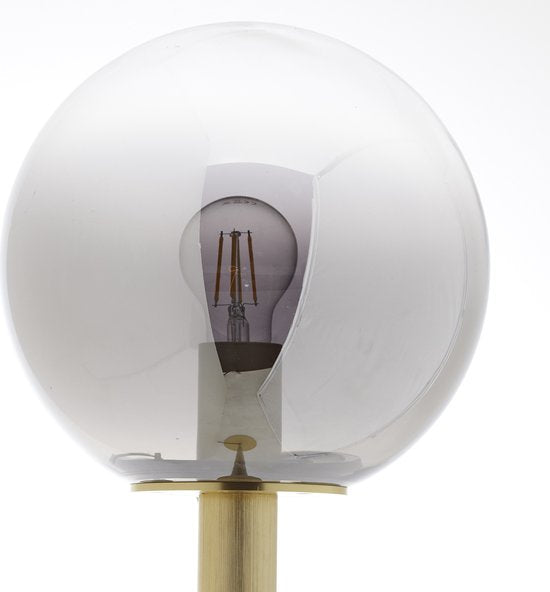 Trio LED plafonnier Via - 36W - 50x50x6,5 cm - Laiton