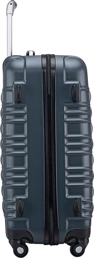 Trolley Travel Case Set / Valise Rome - 4 pièces - Anthracite - ABS