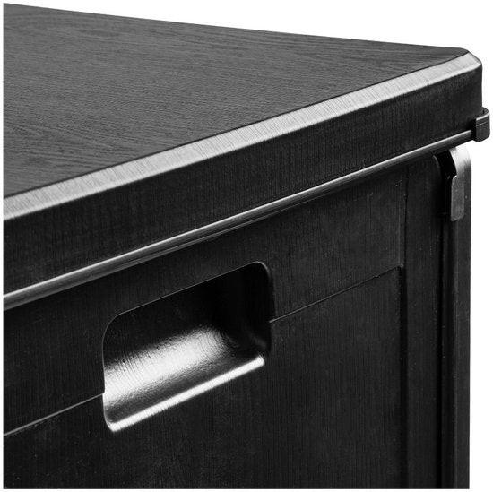 Boîte à coussins Sola 76L noir