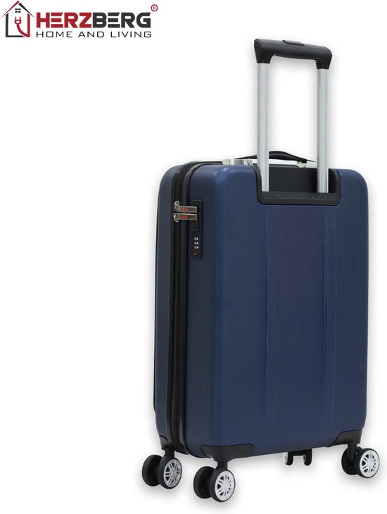 Herzberg Travel HG-8065BLU : Sac de cabine - Bleu