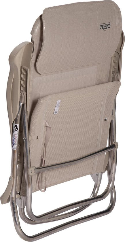 Crespo - Chaise de plage - AL/205 - Compact - Gris clair