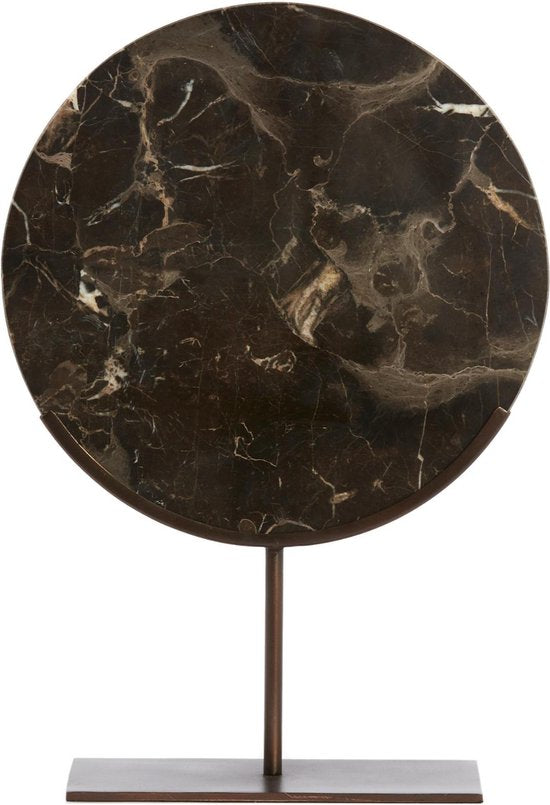 Light & Living Ornement Moreno - Marron foncé - 35x10x51.5cm - Moderne