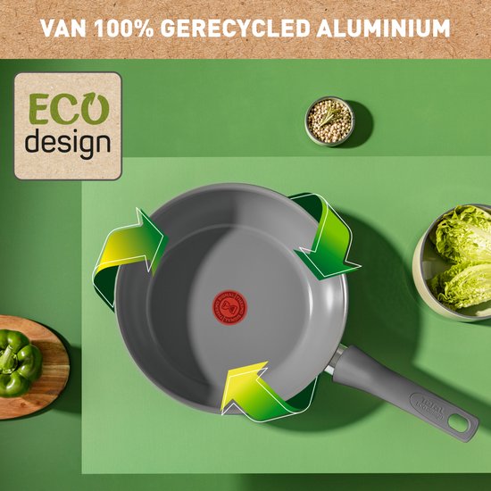 Tefal Renewal Ceramic wok pan 28 cm