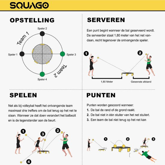 Jeu de balles Squago - Ultimate Captain Edition