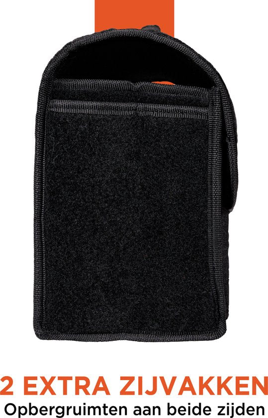 BLACK+DECKER Trunk Organiser - Sac de coffre - 55 x 15 x 23 CM - 1 grand compartiment et 2 inserts - Shopping et accessoires de voiture - Avec Velcro - Noir