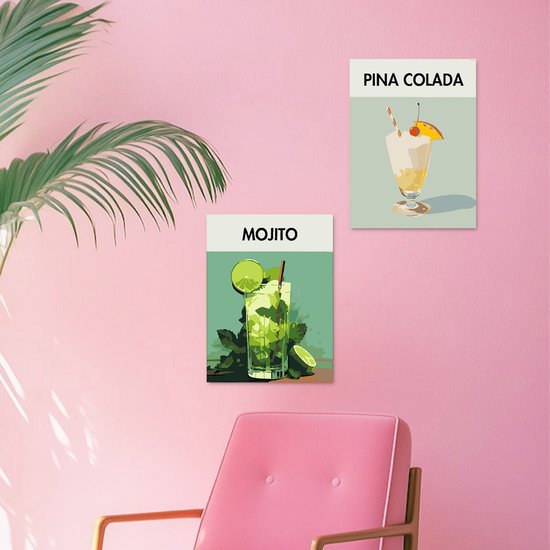 Rubye® Painting on song - Cocktail Mojito & Pina Colada - Adultes