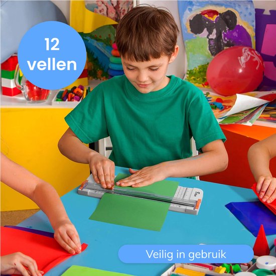 Coupe-papier en rouleau - Pour A3/A4 - 12 feuilles à la fois - Machine - Accessoires de bureau - Coupe-papier - Diydash