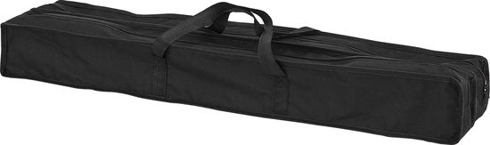 Juskys Table de camping pliable Picco - Noir - 90 x 52 x 68 cm - Sac de rangement inclus